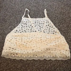 ivory lace bralette